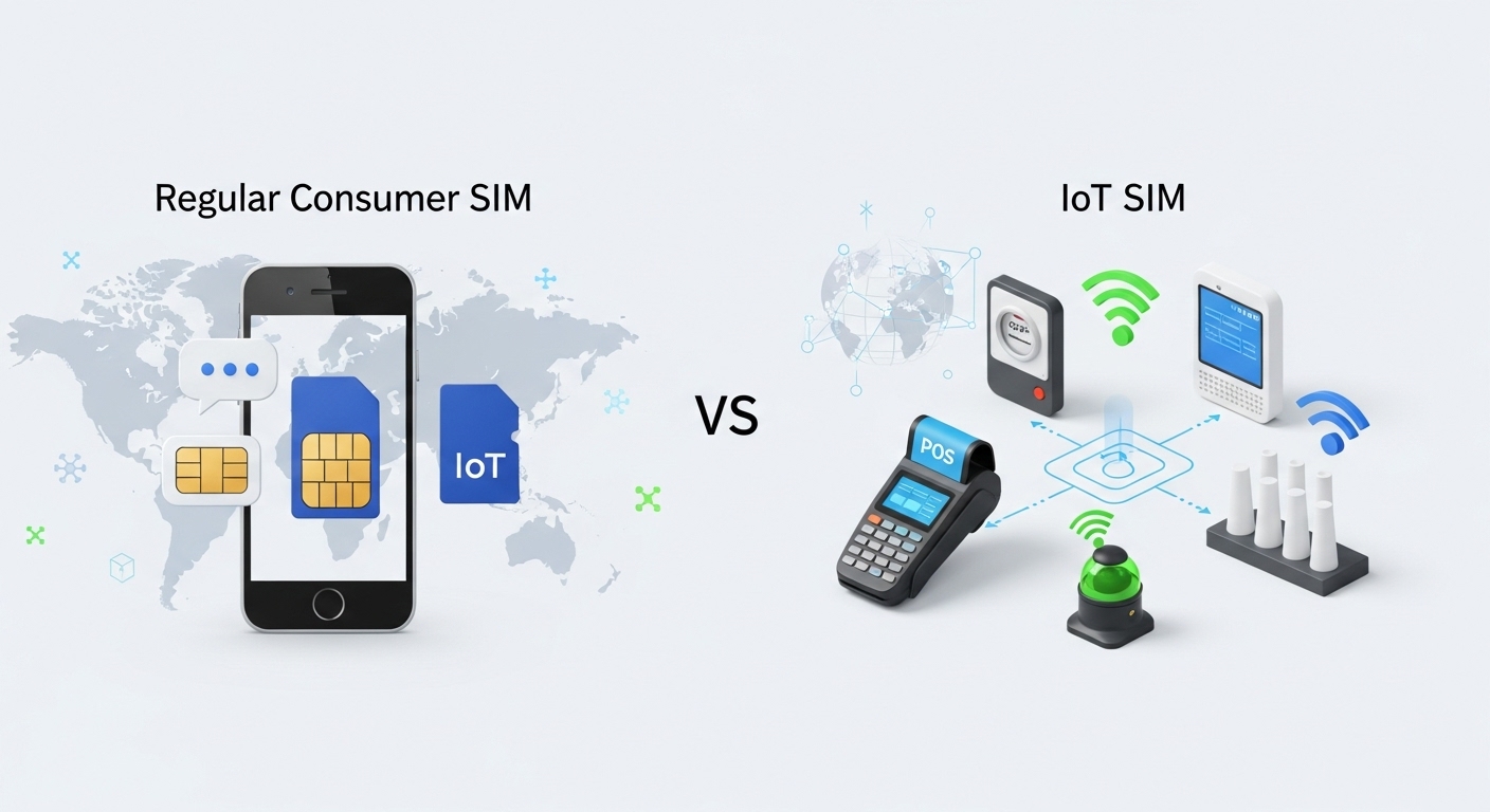 What Makes an IoT SIM Different from a Regular SIM Card? | Moabits